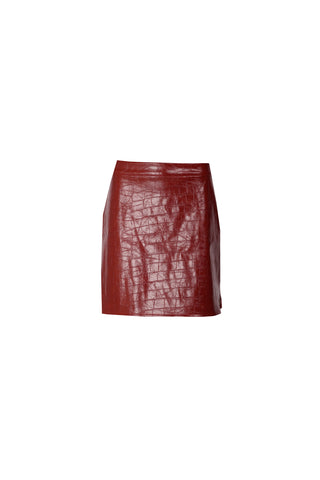 BLIZZ01NG SKIRT BORDEAUX